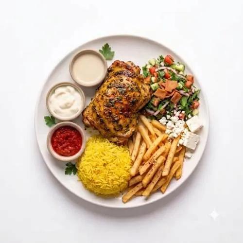 Plat Cuisse de Poulet Garnie