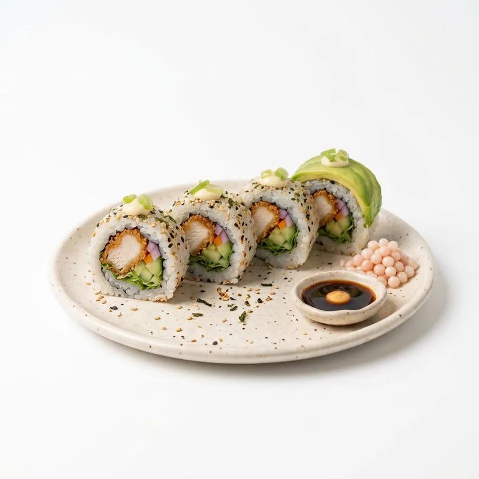 California Rolls Poulet Crispy