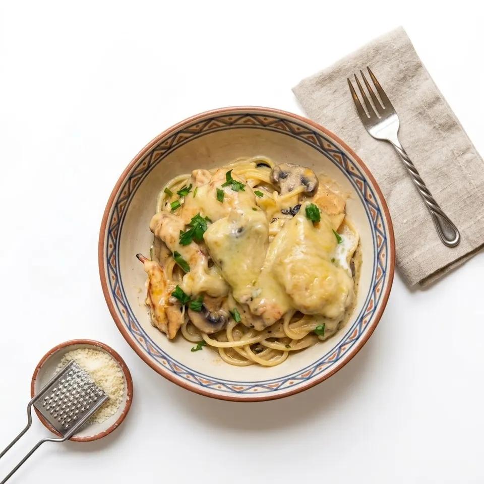 Tagliatelles au poulet
