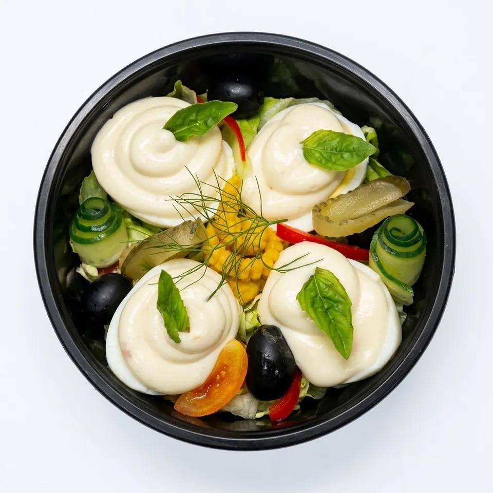 Oeufs durs à la mayonnaise