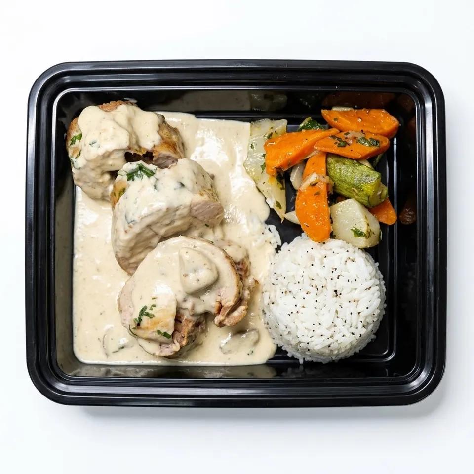 Cuisse de poulet farcie mozzarella