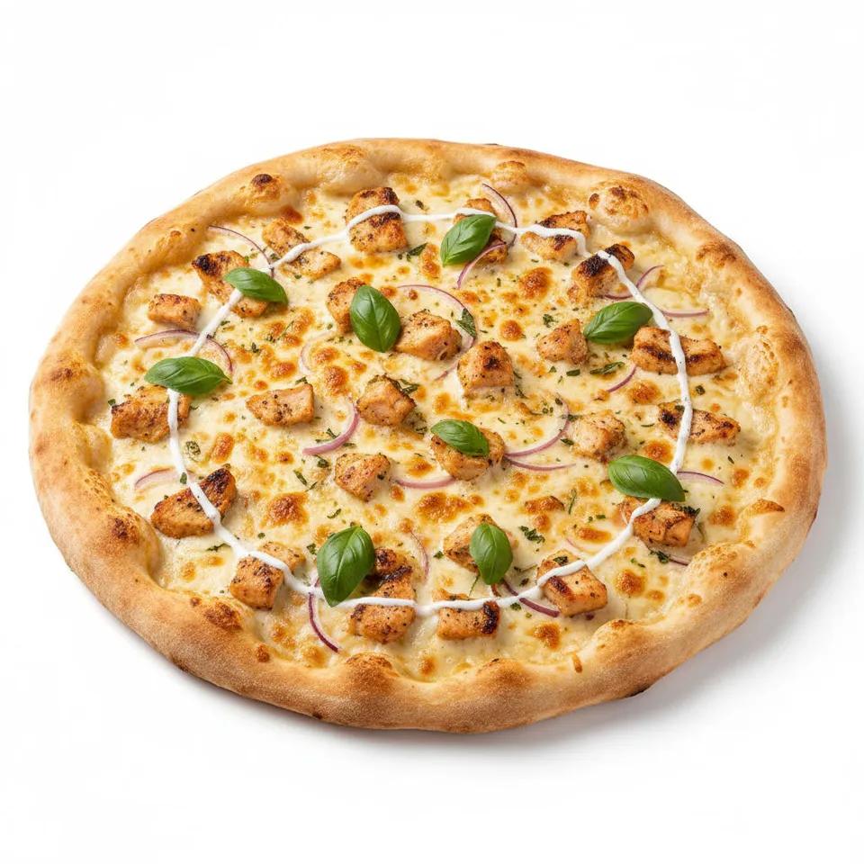 Pizza Poulet Blanche