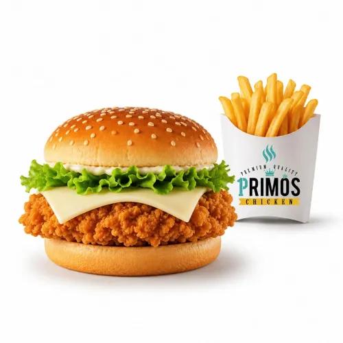 CHICKEN CHEESE BURGER