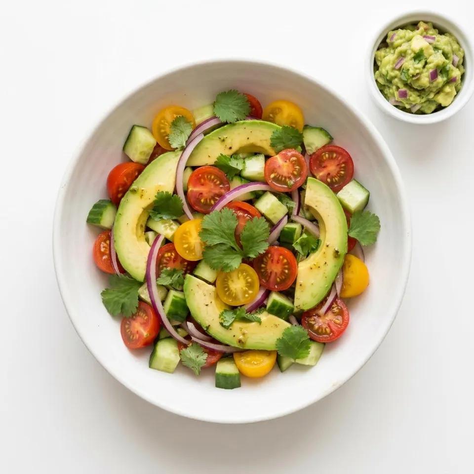 Salade à l'avocat
