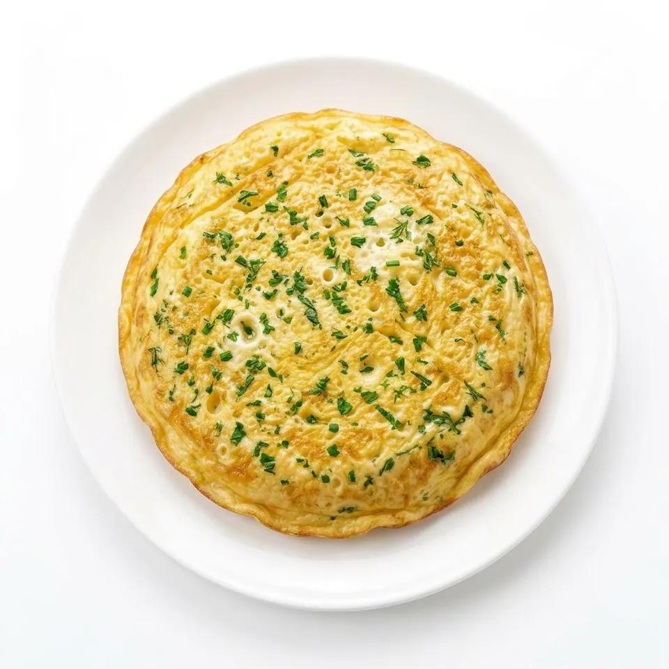 Omelette aux herbes
