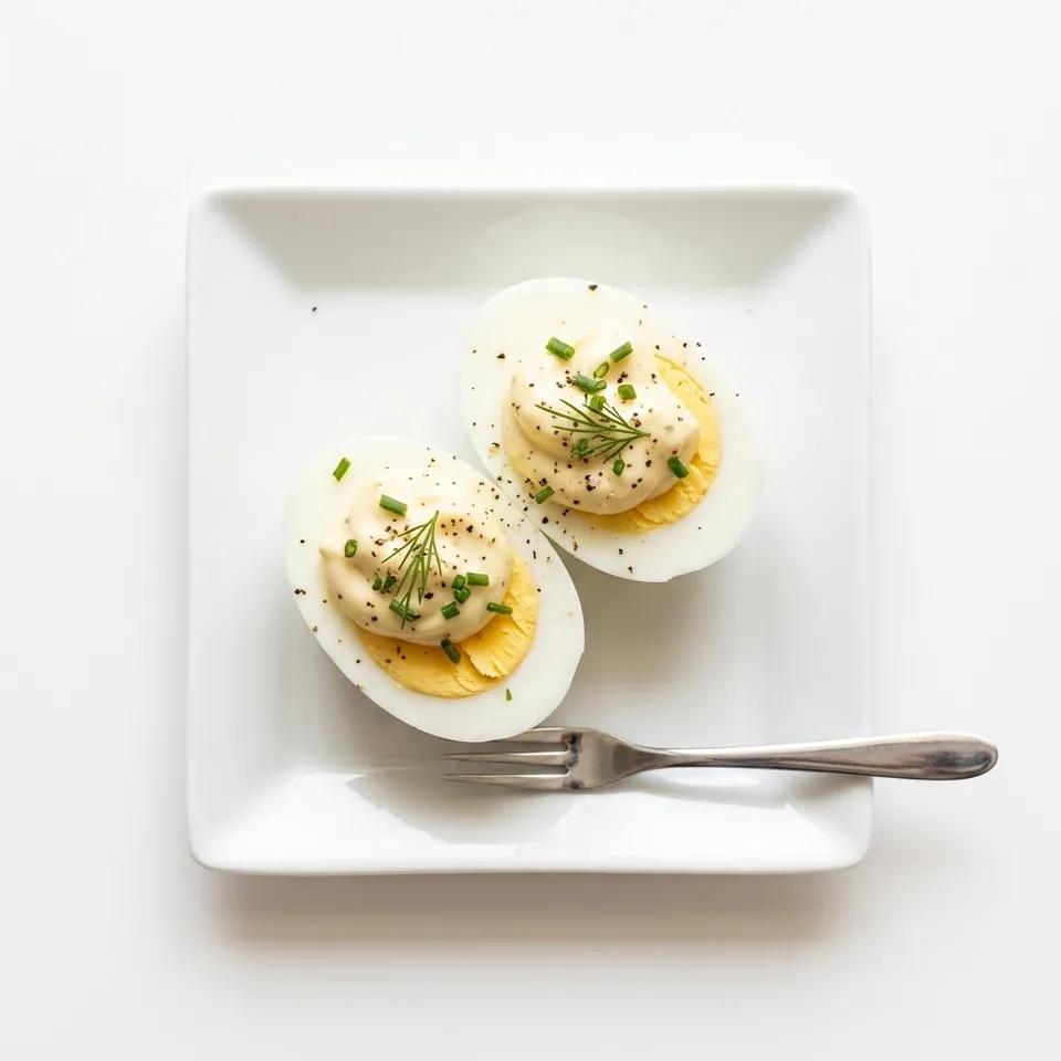 Oeuf dur à la mayonnaise