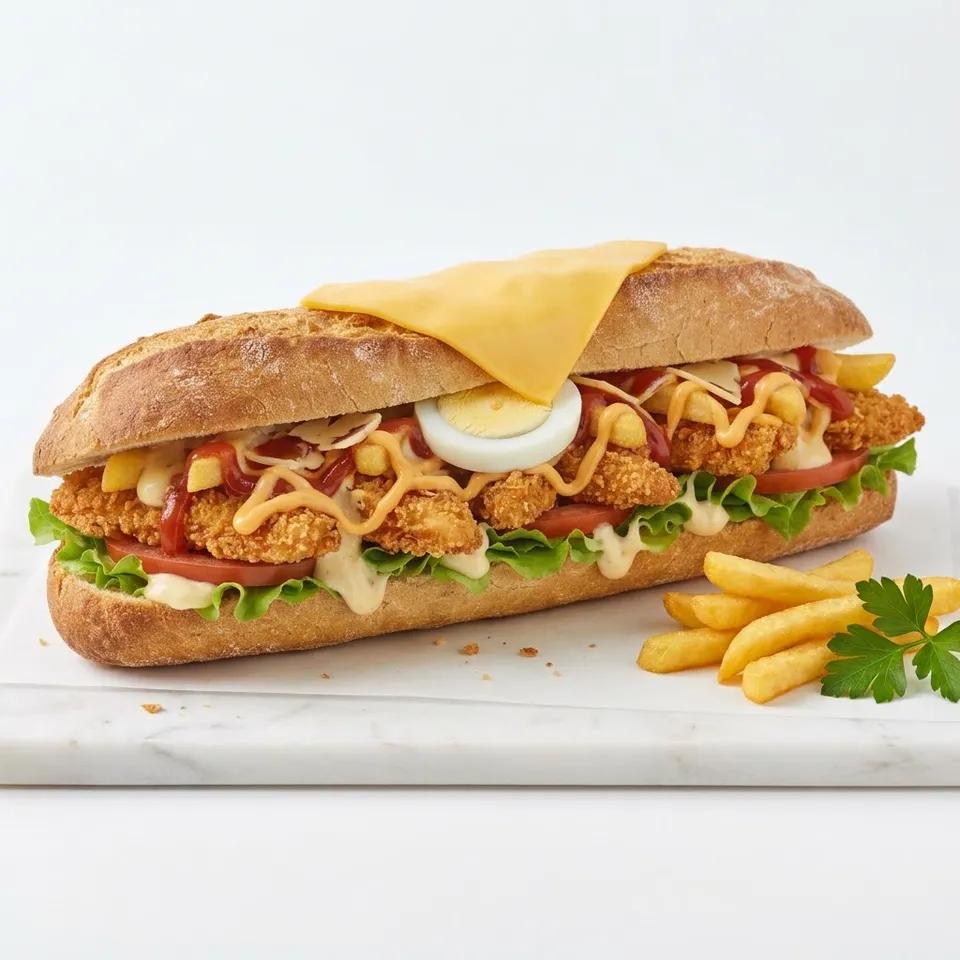 Sandwich Viande hachée