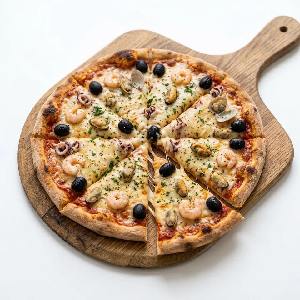 Pizza aux Fruits de mer