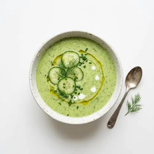 Velouté Froid De Concombre