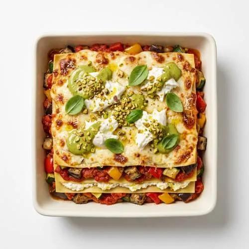 Lasagnes Végétariennes Aux Légumes Grillés
