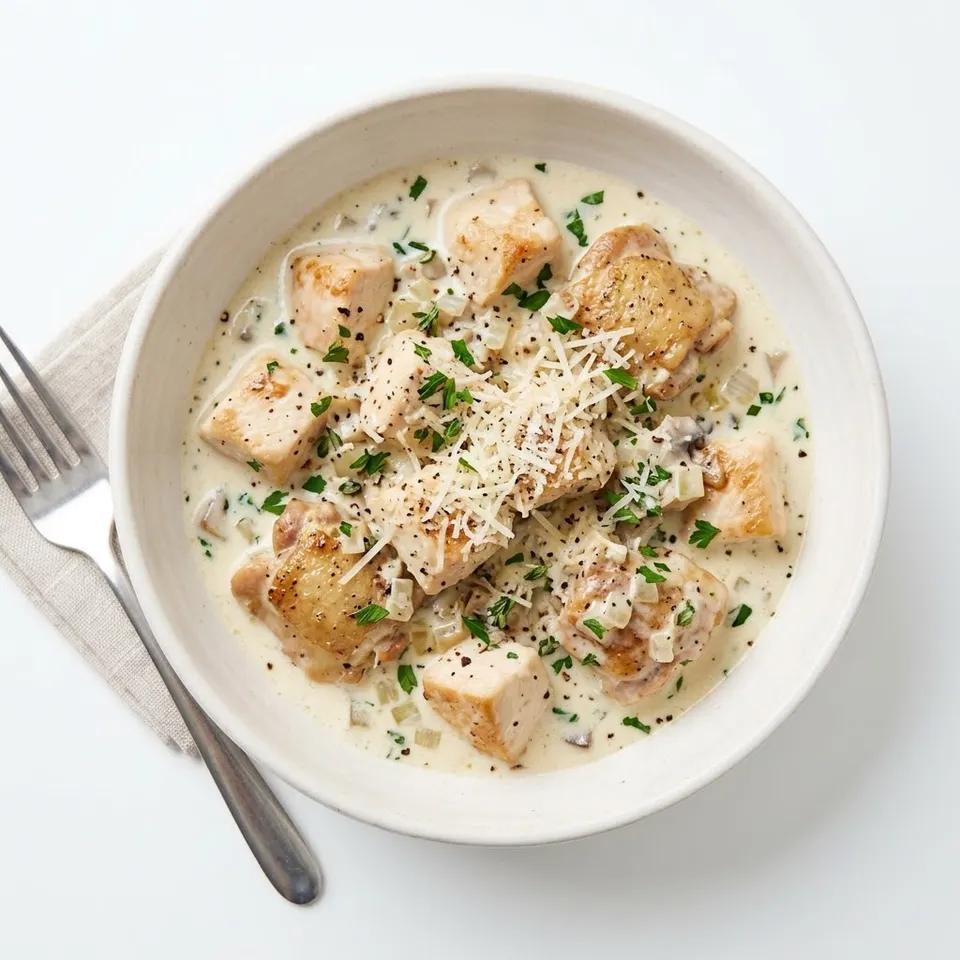Pâtes au Poulet à la Crème