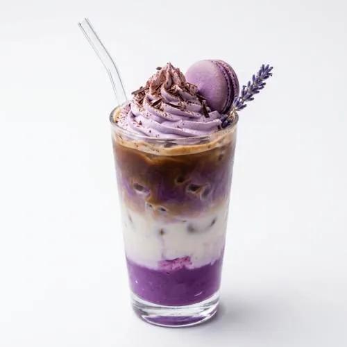 Iced Latte Ube
