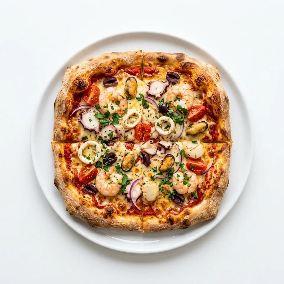 Pizza aux Fruits de Mer