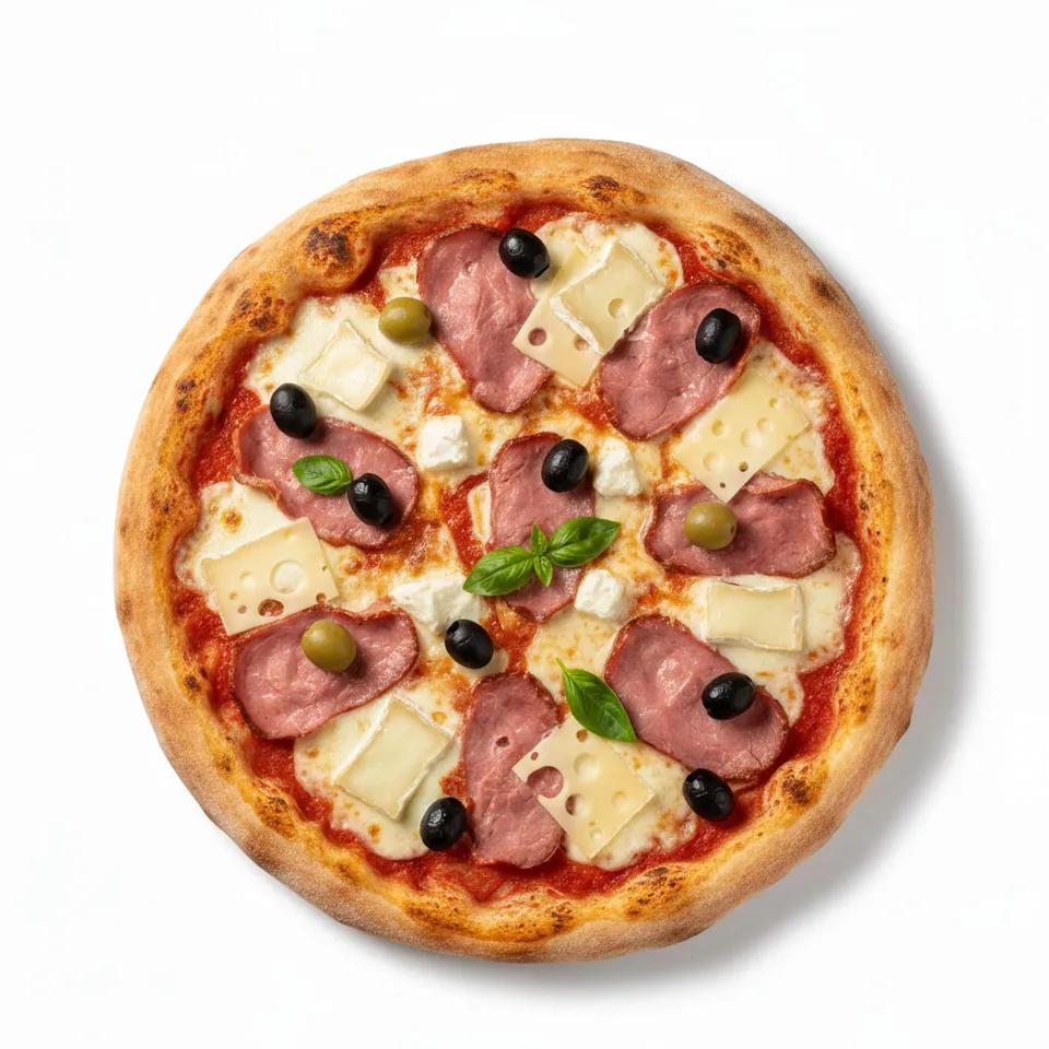 Pizza Pollo affumicato