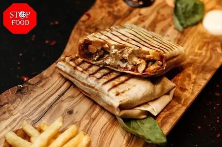 Tacos Escalope Pané