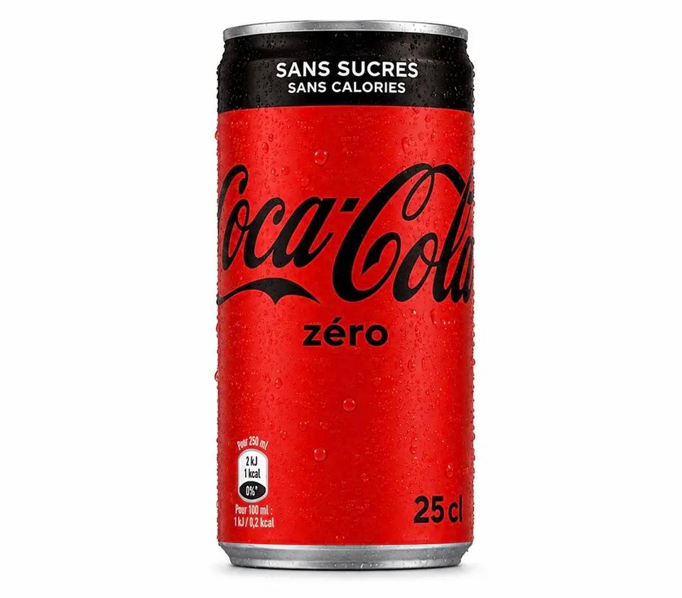 Coca Cola Zero - 25cl Canette