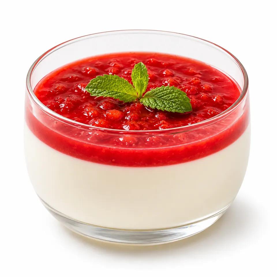 Pannacotta Fraise