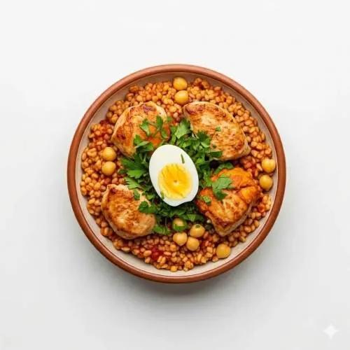 Tlitli au poulet