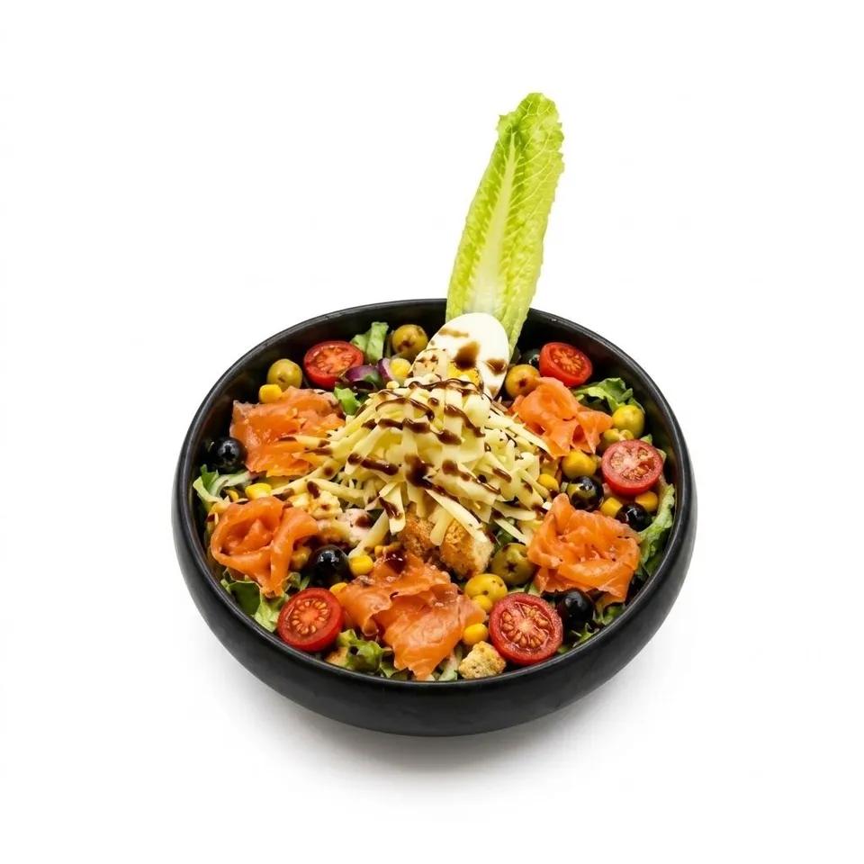 Salade César au Saumon