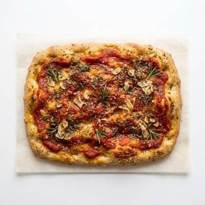 Focaccia marinara