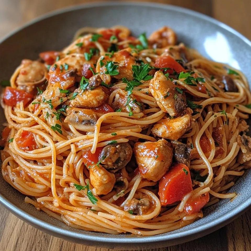 Spaghetti Bolognaise Poulet