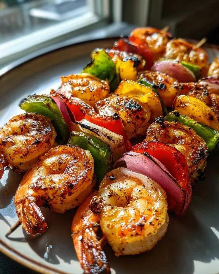 Brochette Gambas