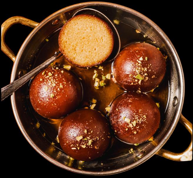 Gulab Jamun Dessert