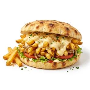 Sandwich Frite Omelette