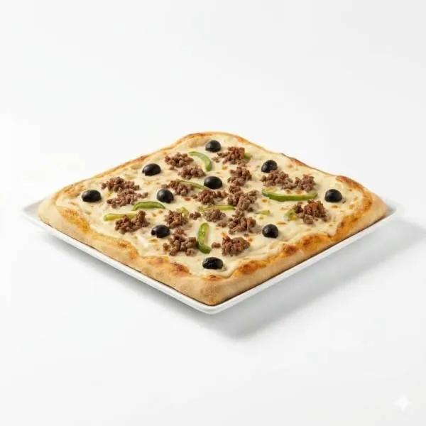Pizza boisée Viande Hachée