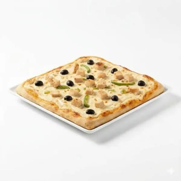 Pizza boisée dinde fumée