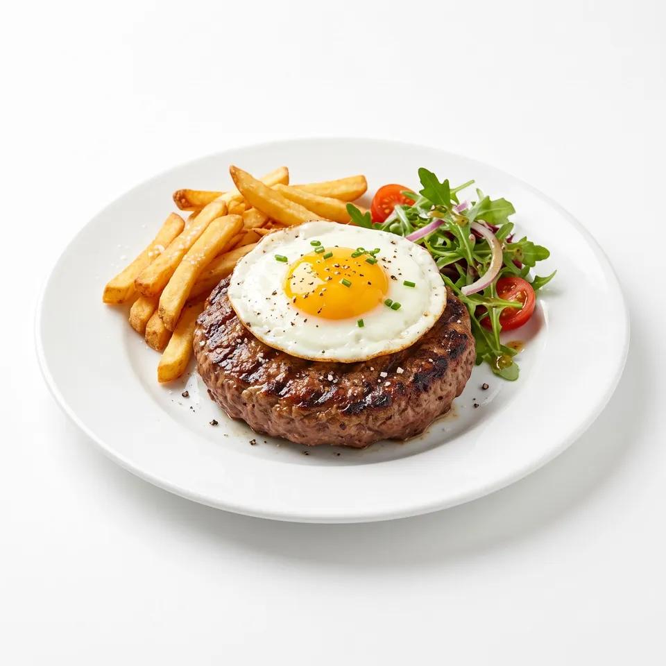 Steak Haché à Cheval