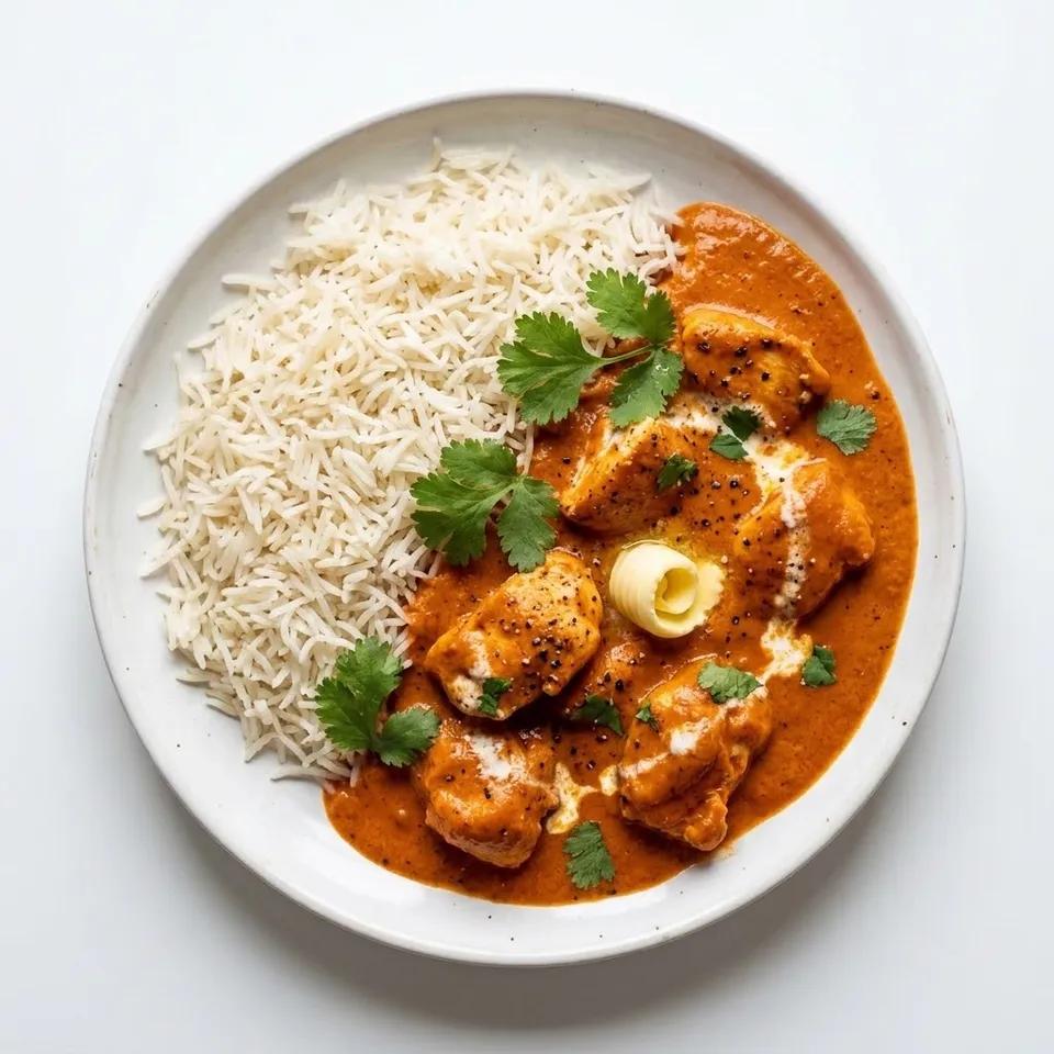 Plat Butter Chicken Rice