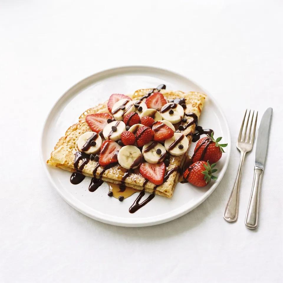 Crêpe Croustillante Fraise Banane