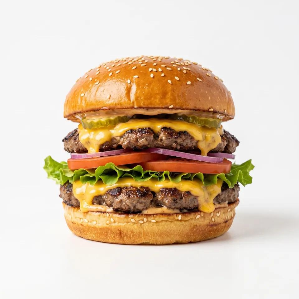Cheese Burger Double