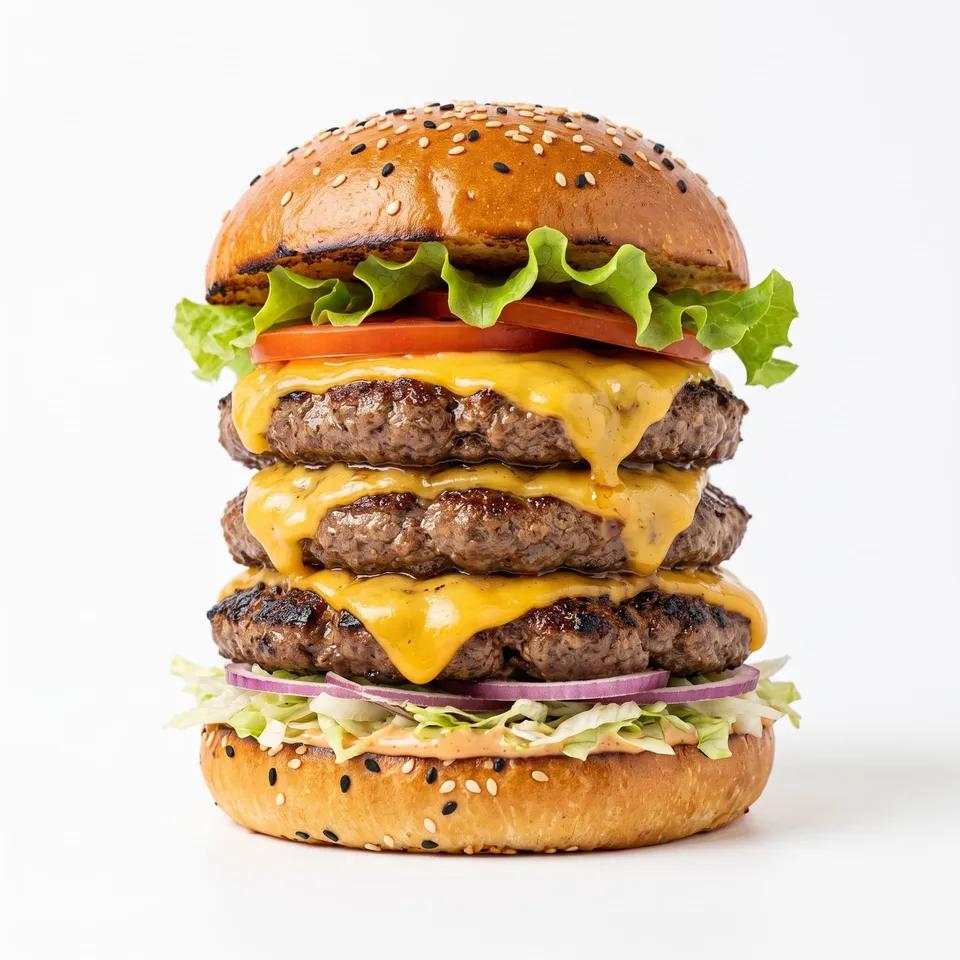 Cheese Burger Triple