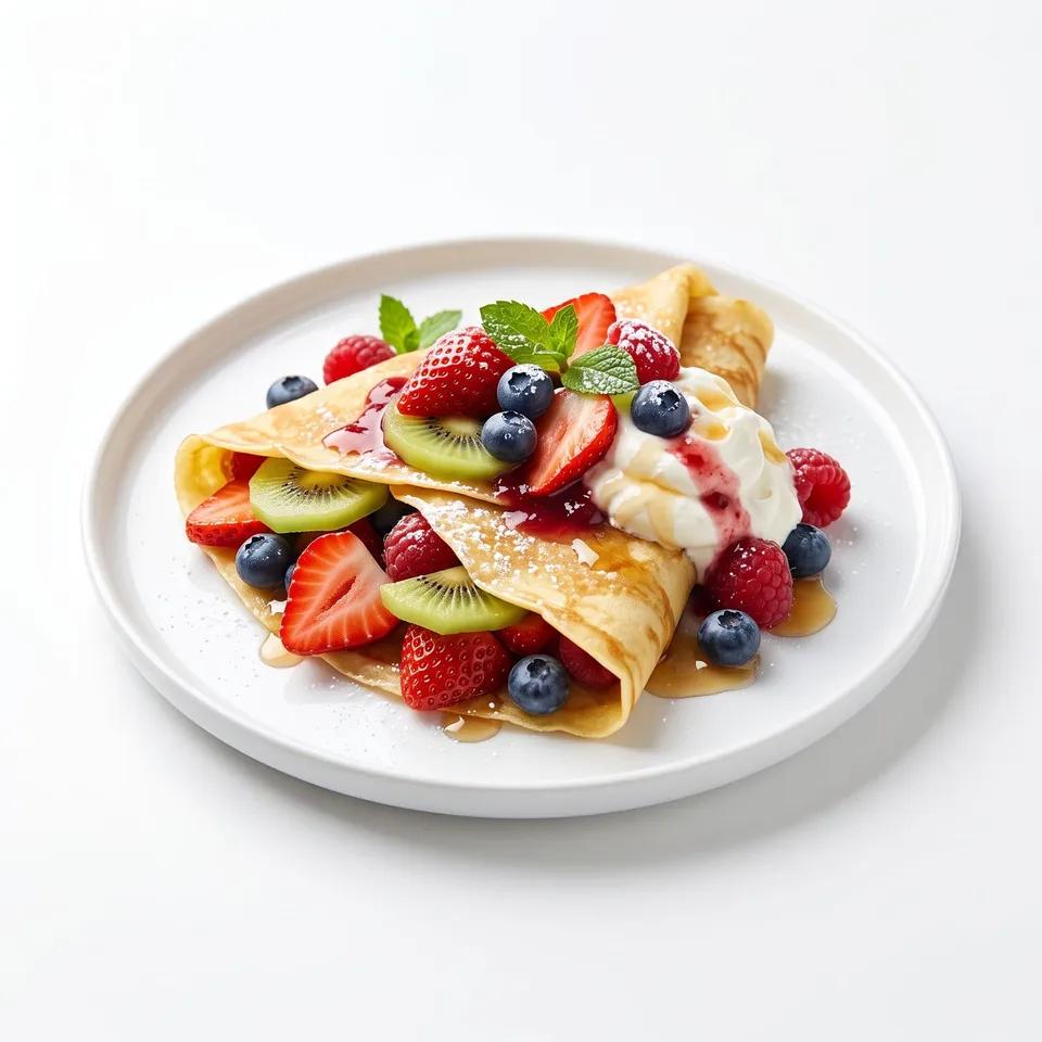 Crêpe aux Fruits
