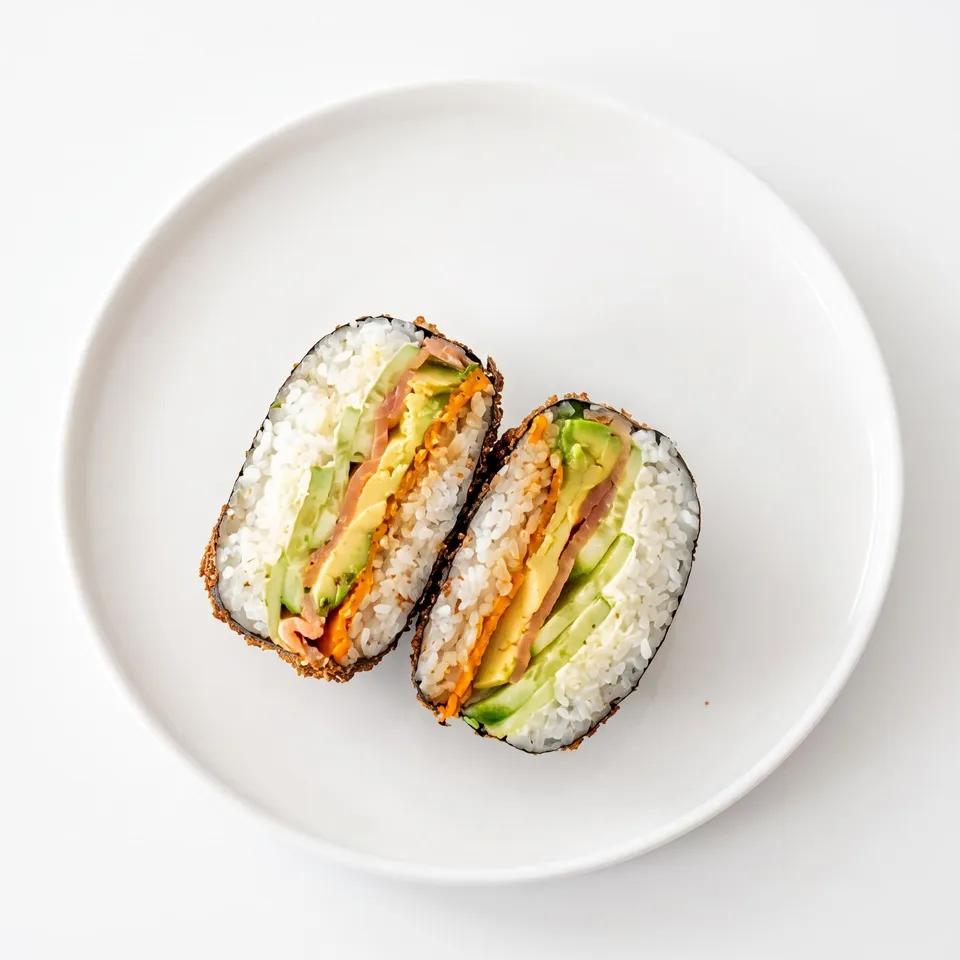 Burger Sushi Saumon