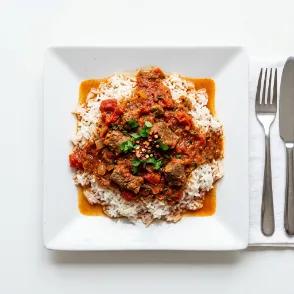 Riz en Sauce