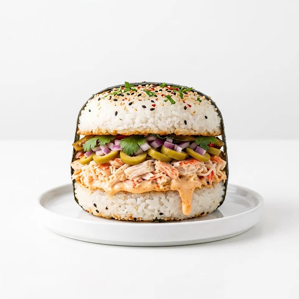 Burger Sushi Surimi