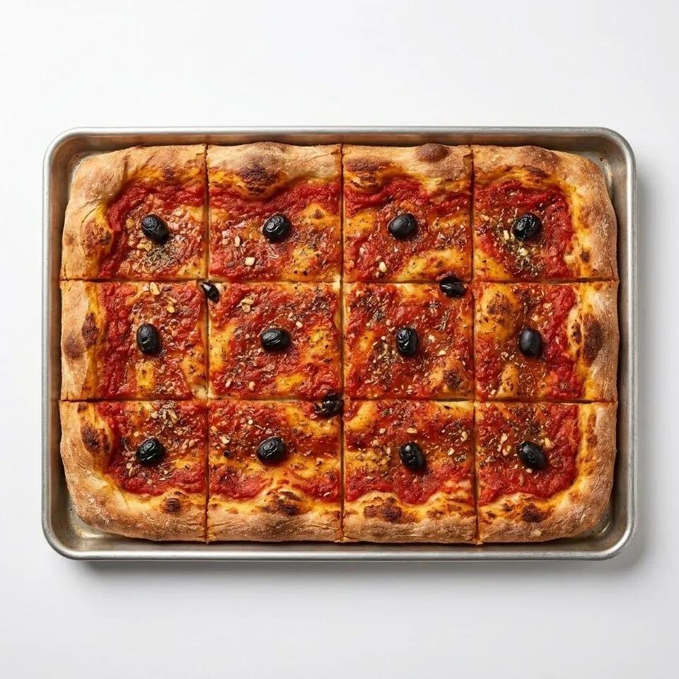 Plateau Pizza Carré Simple