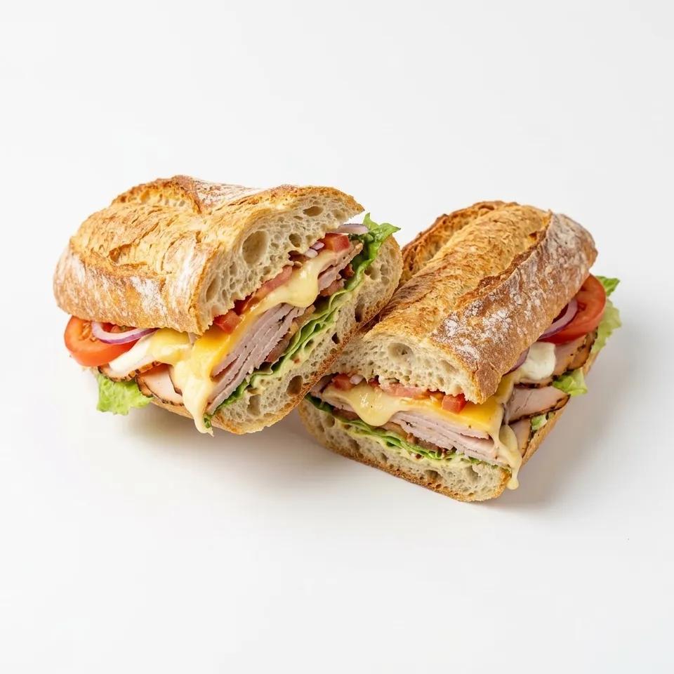 Sandwich 3 Fromage Dinde Fumée