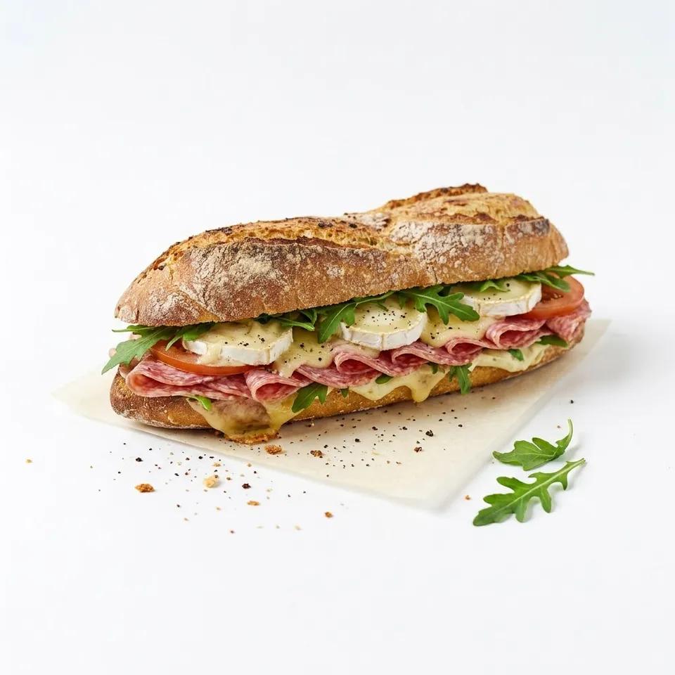 Sandwich 3 Fromages Roti Fumé