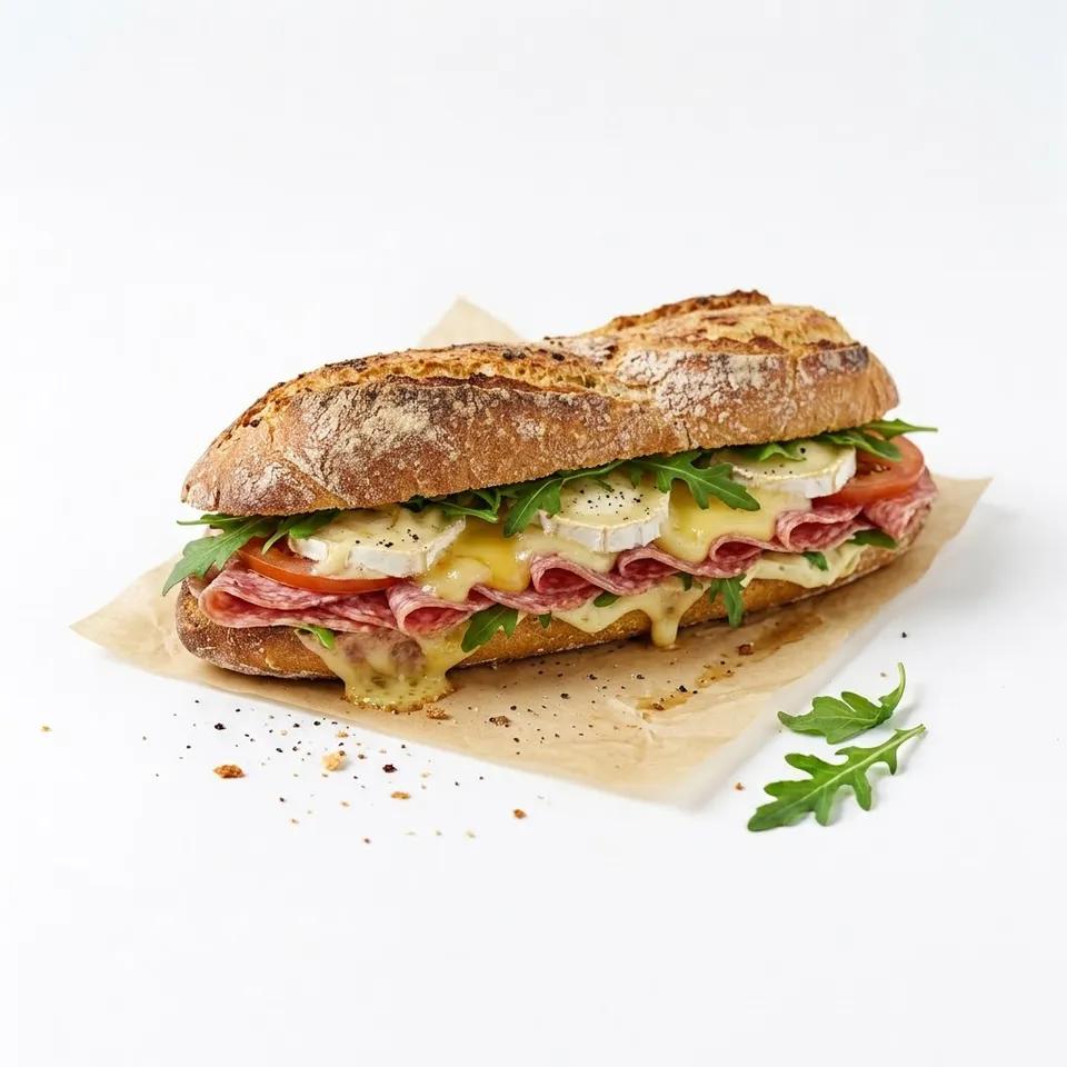 Sandwich 3 Fromages Salami