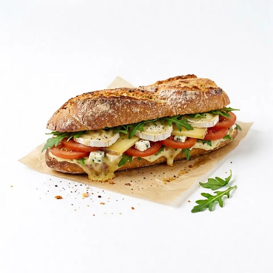 Sandwich 3 Fromages Tomate