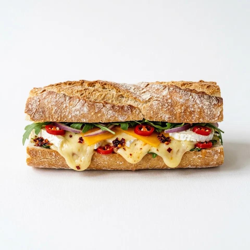 Sandwich 3 Fromages Piment
