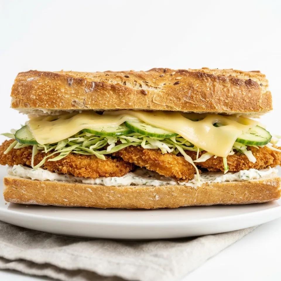 Sandwich Poulet pané