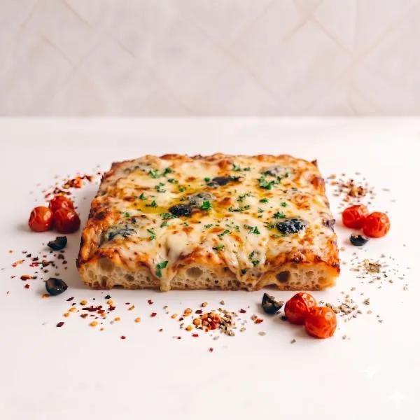 Pizza Carrée 4 Fromages