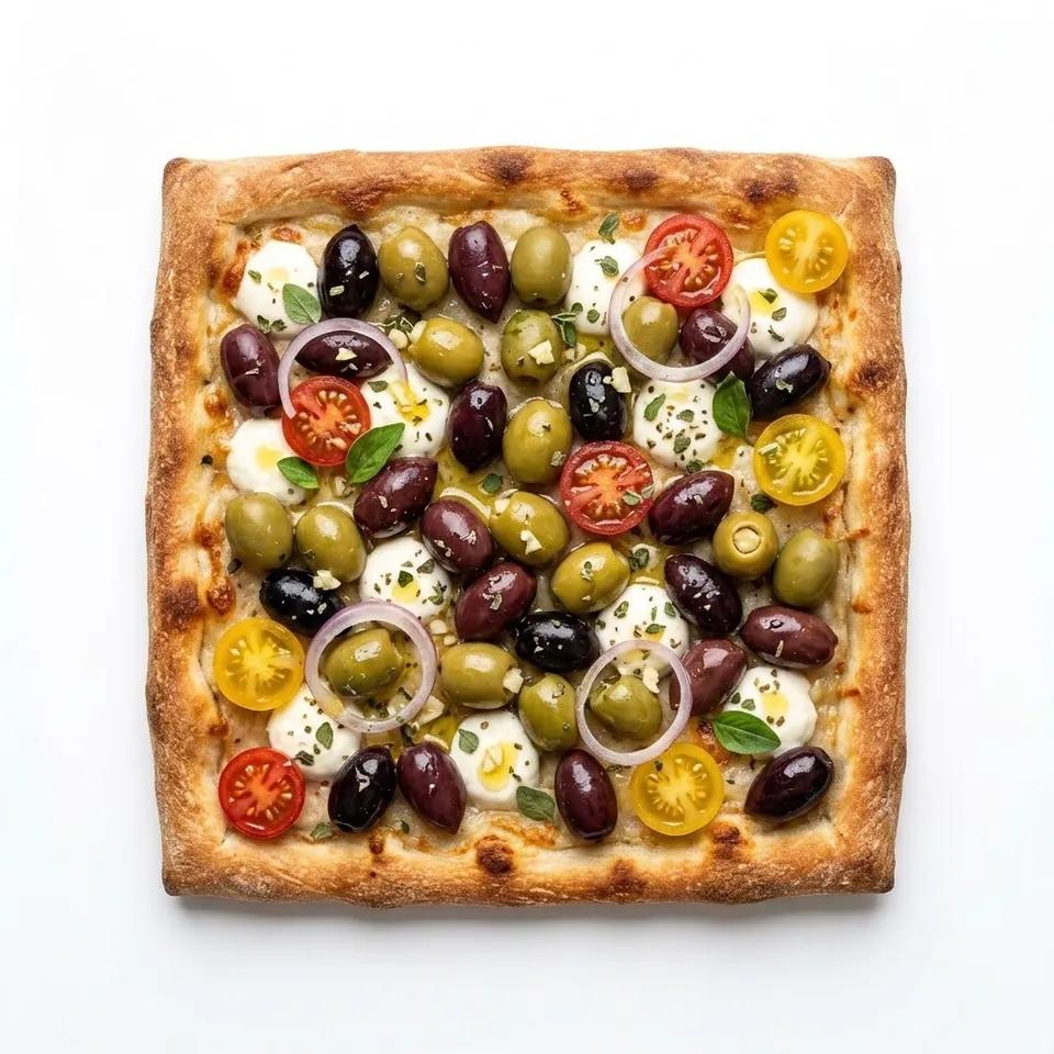 Pizza Carrée Olive