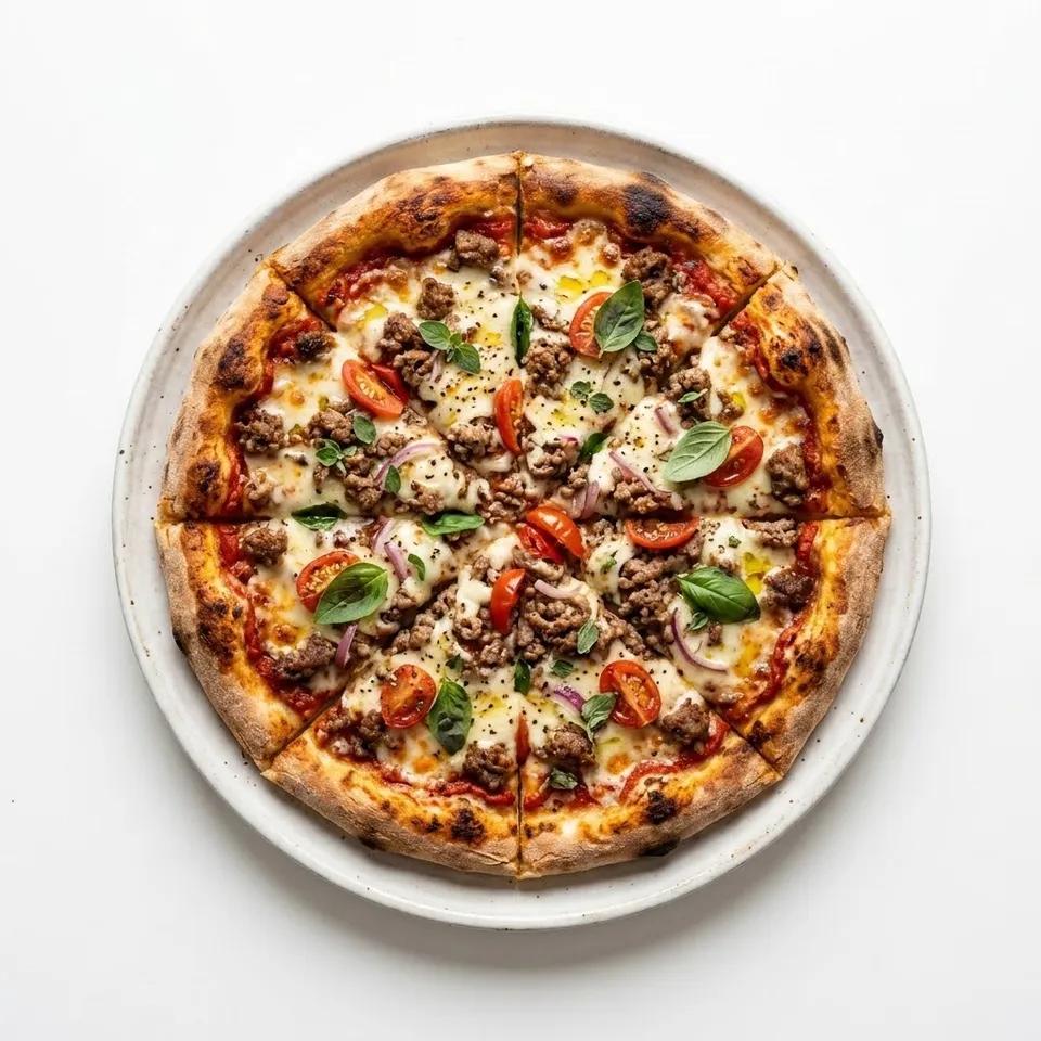 Pizza Carne Maccinata