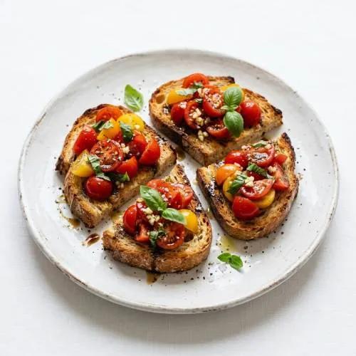 Bruschetta Avocat Saumon Fumé
